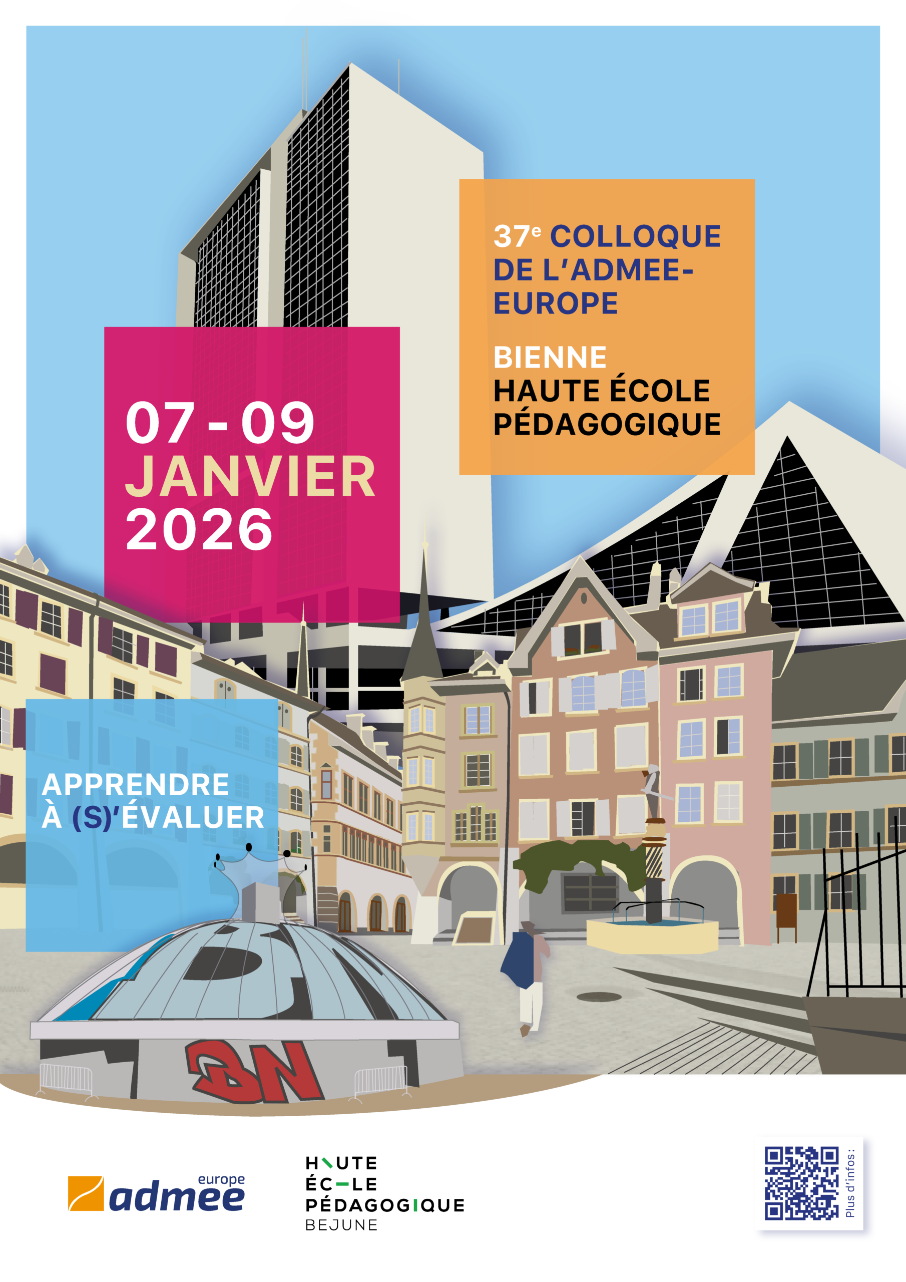 Poster lors du 37e colloque de l’ADMEE-Europe